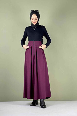 Moda Çizgi Etek