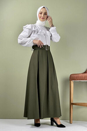Moda Çizgi Etek