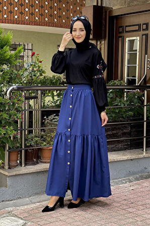 Moda Çizgi Etek
