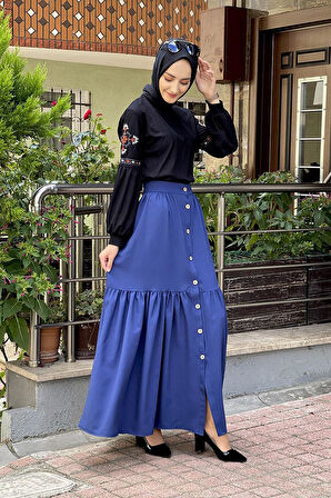 Moda Çizgi Etek