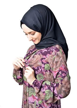 Moda Çizgi Desenli Tunik
