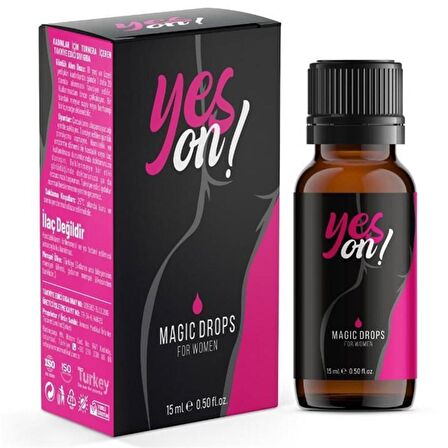 Yeson Magic Drops Kadınlar İçin Damla 15 ml