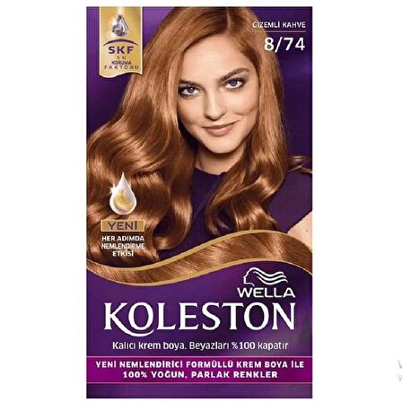 Koleston Kit Saç Boyası 8 / 74 Gizemli Kahve