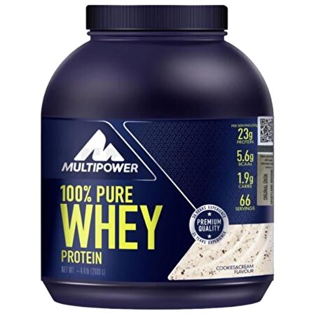 Multipower %100 Pure Whey Protein Kurabiye 2000 gr