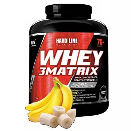 Whey 3 Matrix Muzlu 2300 gr