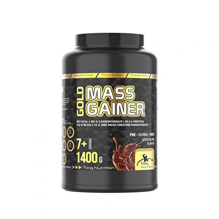 Gold Mass Gainer Karbonhidrat Tozu 1400 gr - Çikolata