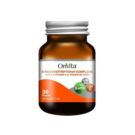 Onvita 5-HTP Kompleks 30 Kapsül