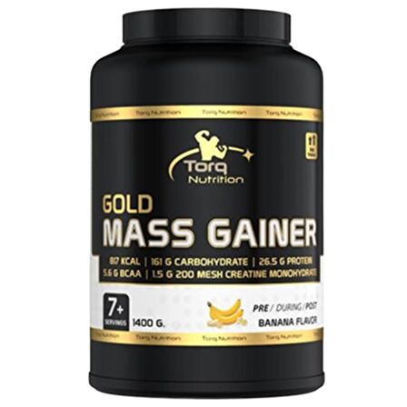 Gold Mass Gainer Karbonhidrat Tozu 1400 gr - Muz