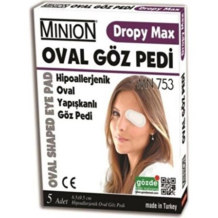 Minion Dropy Max Göz Pedi Yetişkin 5'li