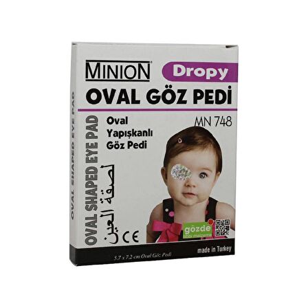 Minion Dropy Göz Pedi Çocuk 20'li