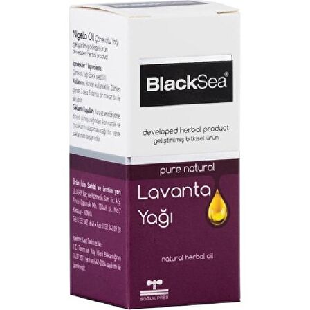 Black Sea Lavanta Yağı 20 ml