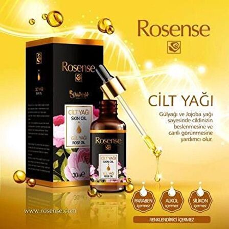 Rosense Gül Yağı 30 ml