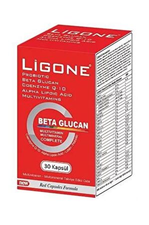 Ligone Beta Glucan Probiotic Multivitamin 30 Kapsül - Eski Ambalaj