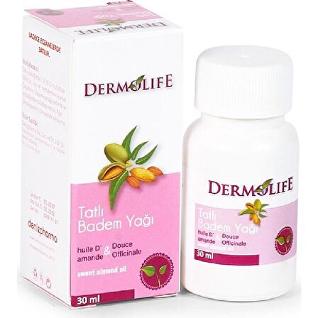 Dermolife Tatlı Badem Yağı 30 ml