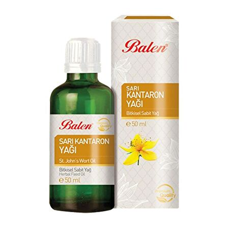 Balen Sarı Kantaron Yağı (Maserasyon) 50 ml