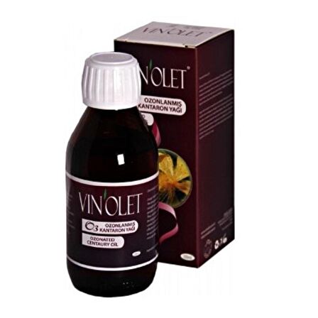 Vinolet Ozonlu Kantaron Yağı 100 ml