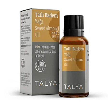 Talya Tatlı Badem Yağı 20 cc