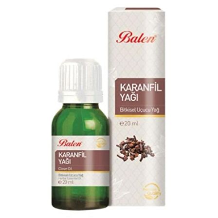 Balen Karanfil Yağı (Distilasyon) 20 ml