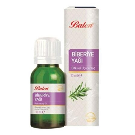 Balen Biberiye Yağı (Distilasyon) 10 ml