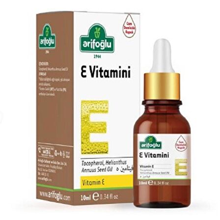 Arifoğlu E Vitamini 10 ml