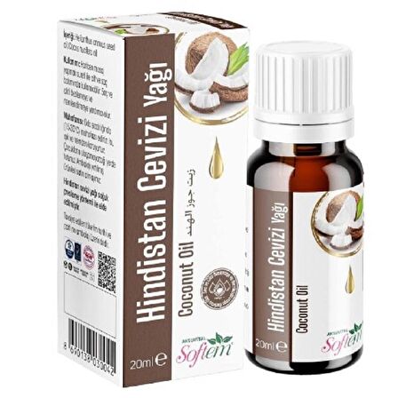 Softem Hindistancevizi Yağı 20 ml