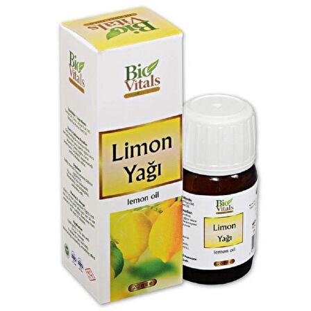 Bio Vitals Limon Yağı 20 ml