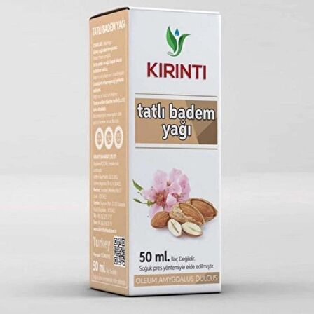 Kırıntı Tatlı Badem Yağı 50 ml