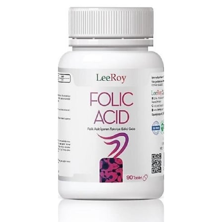 Leeroy Folic Acid 90 Tablet