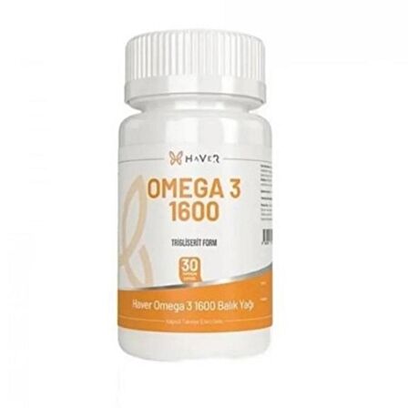 Haver Omega 3 1600 30 Kapsül