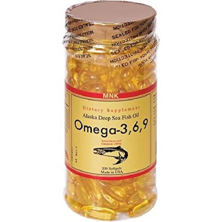 Mnk Omega-3-6-9 200 Softgel