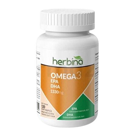 Herbina Omega 3 Balık Yağı 120 Softjel