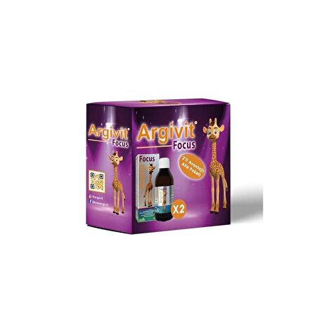 Argivit Focus Şurup 150 ml - 2'li Avantajlı Aile Paketi