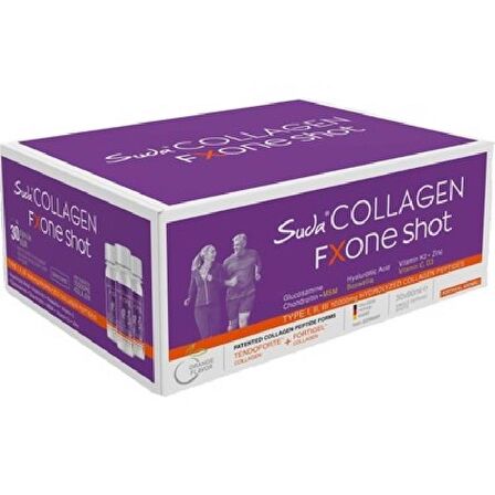 Suda Collagen Fxone Shot Orange 60 ml x 30 Shot