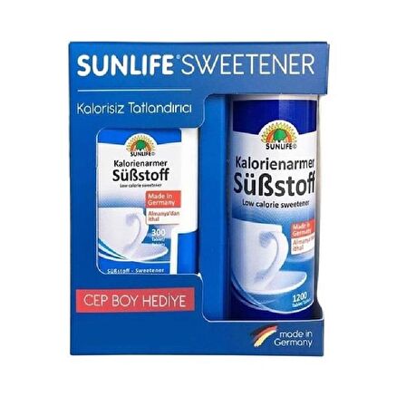 Sunlife Substoff Tatlandırıcı 1200 Tablet +  300 Tablet Hediye