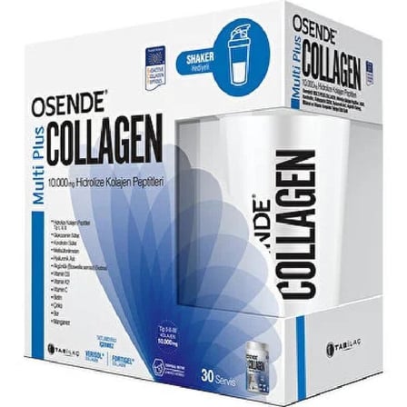 Osende Multi Plus Collagen 10000 mg 30 Saşe - Shaker Hediye