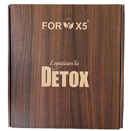 Forx5 Lepidiumlu Detox Çayı 4 gr x 30 Poşet