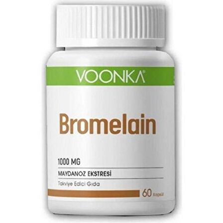 Voonka Bromelain 60 Kapsül