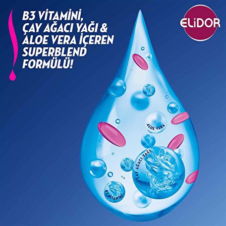 Elidor Superblend Kepeğe Karşi Etkili 2'si 1 Arada Şampuan & Bakım Kremi 400 ml