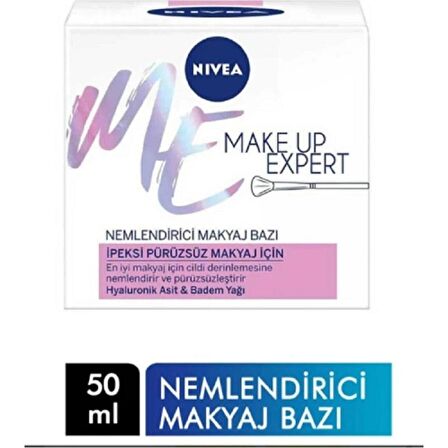 Nivea Make Up Expert Nemlendirici Jel Makyaj Bazı İpeksi Makyaj 50 ml