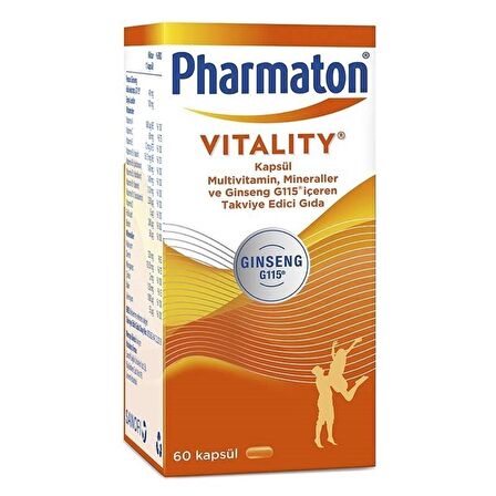 Pharmaton Vitalitiy 60 Kapsül