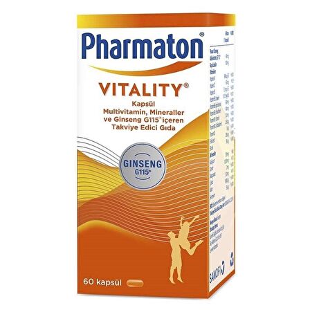 Pharmaton Vitalitiy 60 Kapsül