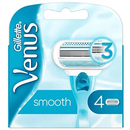 Gillette Venus Tıraş Bıçağı Yedek Başlık 4'lü