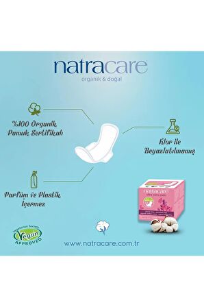 Natracare Ultra Ekstra Ped Normal 12'li