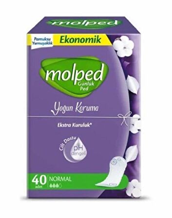 Molped Günlük Yoğun Koruma Normal Eko 40'lı