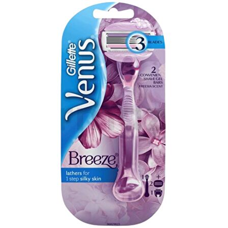 Gillette Venus Breeze Tıraş Bıçağı + Yedek Başlık 2'li