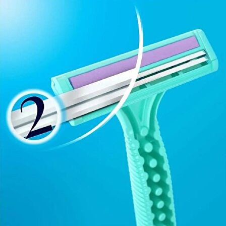 Gillette Venus 2 Simply Kullan At Kadın Tıraş Bıçağı 4'lü