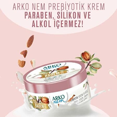 Arko Nem Prebiyotik Krem Serisi Badem Sütü 250 ml