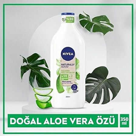 Nivea Naturally Good Bakı Losyonu Aloe Vera Özlü 350 ml