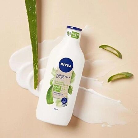 Nivea Naturally Good Bakı Losyonu Aloe Vera Özlü 350 ml