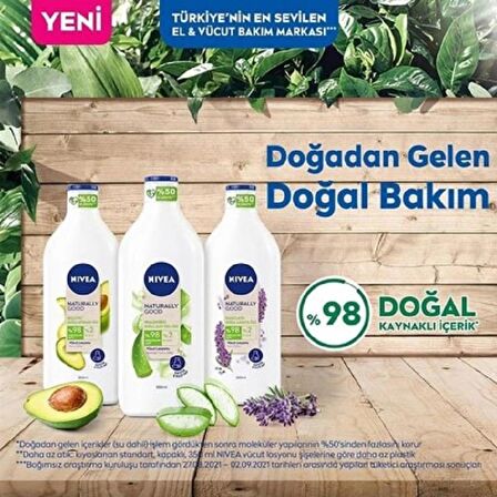 Nivea Naturally Good Bakı Losyonu Aloe Vera Özlü 350 ml